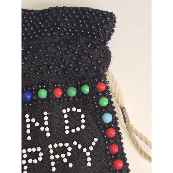 Vintage 1960's Beaded Souvenir Beaded Clutch Grand Ole Opry - Picture 16 of 16